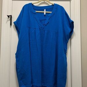 Blue Women's Top
